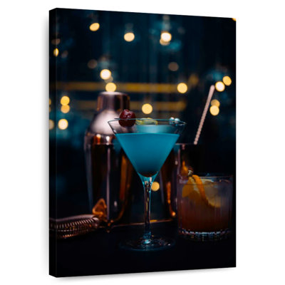 Yarlin - cocktail bleu