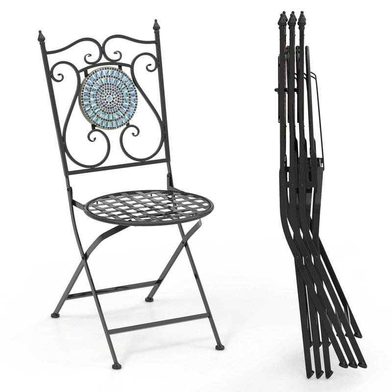 Chaise de salle à manger d'extérieur Furse