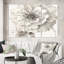 Image sur plusieurs toiles Farmhouse Premium «Indigold Grey Pivoines I»-40998127