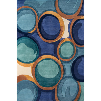 Ayano Wool Geometric Indoor Rug