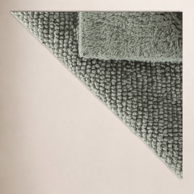 100% Cotton Reversible Bath Mats