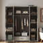 Armoire 4 portes avec 1 tiroir