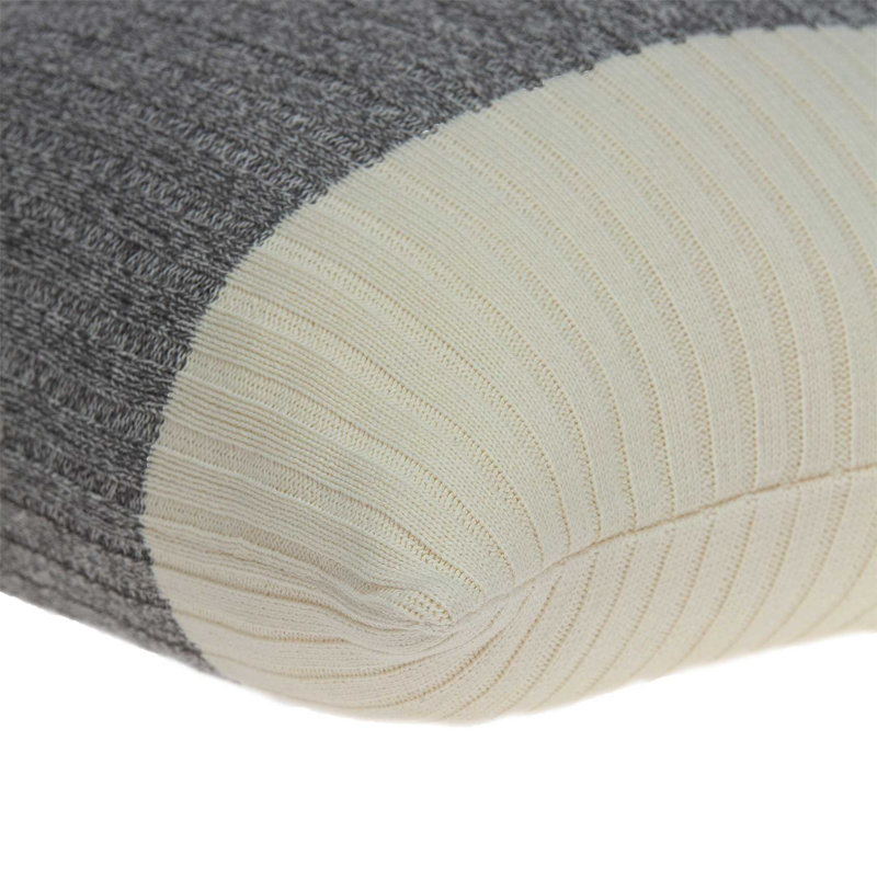 Bester Cotton Reversible Throw Pillow, Polyester/Polyfill