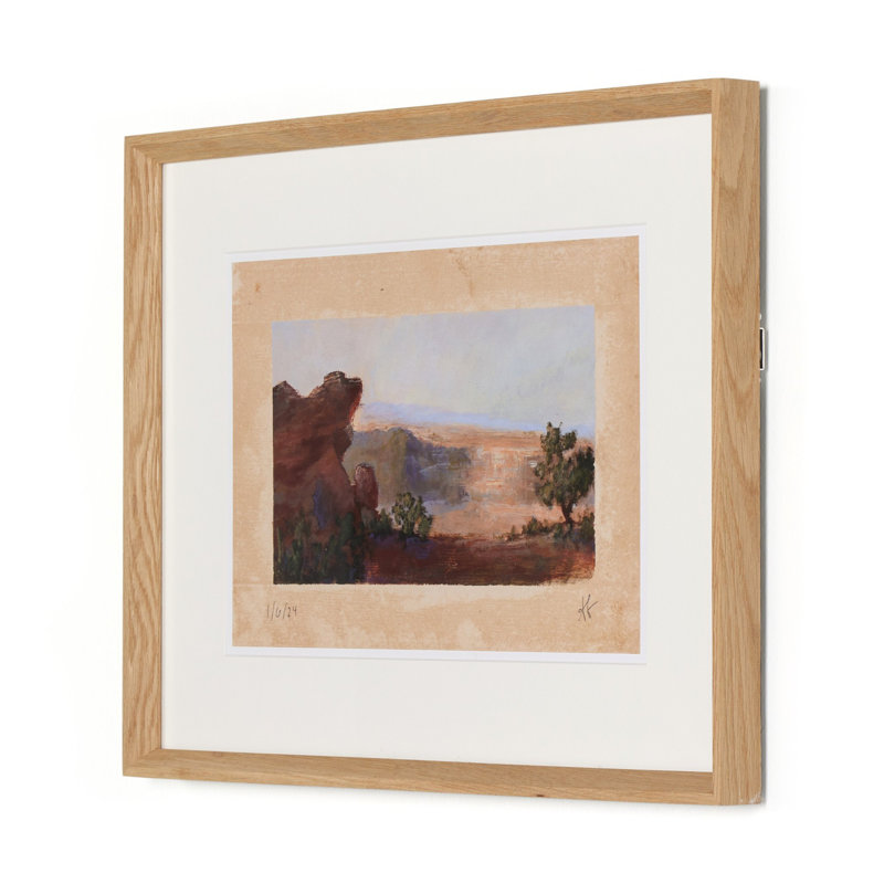 Desert III Painting by Aileen Fitzgerald