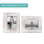 Cadre photo simple en bois mat 5 po x 7 po Jalon