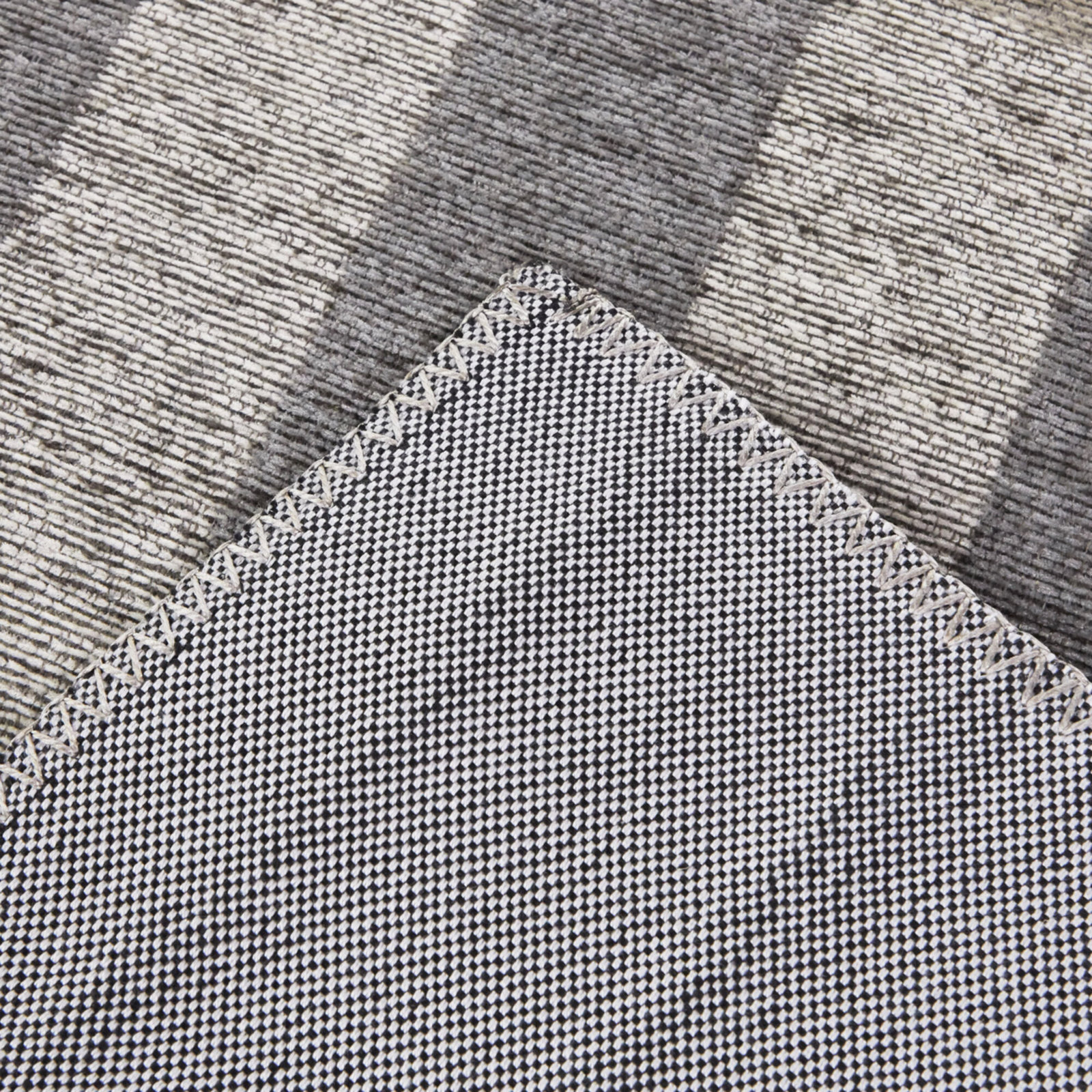 Lealia Recycled P.E.T Brown Recycled Fibers Rug, Rectangle 5'3" x 7'