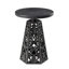 Petite table d'appoint ronde de 24,02 pouces de hauteur-572912046
