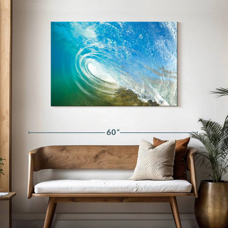 Gillard Clear Ocean Wave, H 30 po x l 45 po