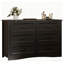Commode double 6 tiroirs avec poignées en métal Migneco-2061978982