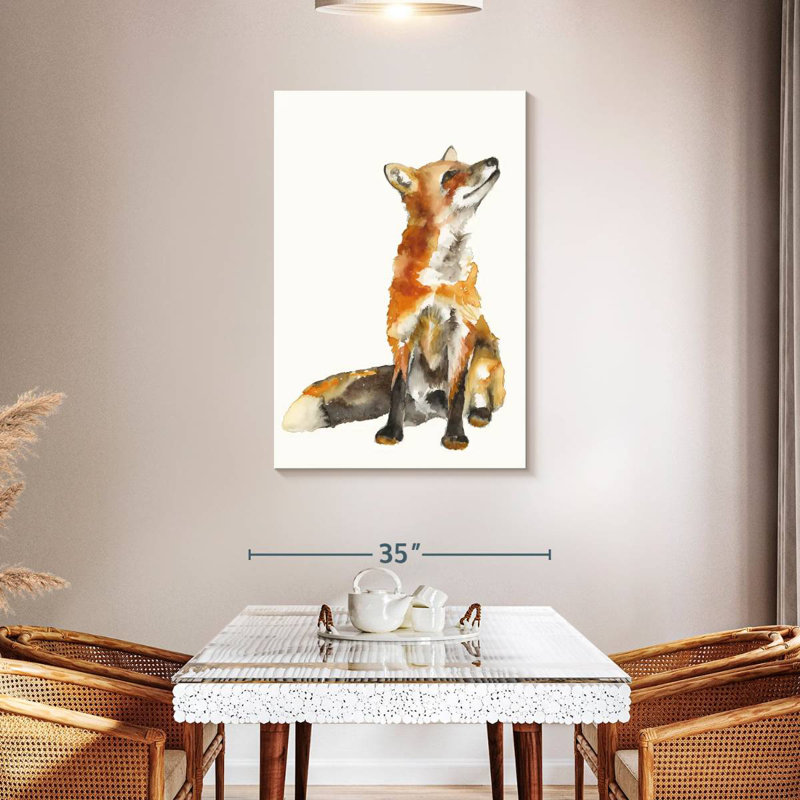 Brampt Sly Fox I, 45" H x 30" W