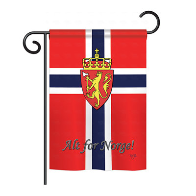 Norway 2-Sided Polyester House Flag