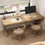 Bureaux rectangulaires en bois massif Burlywood-107241255