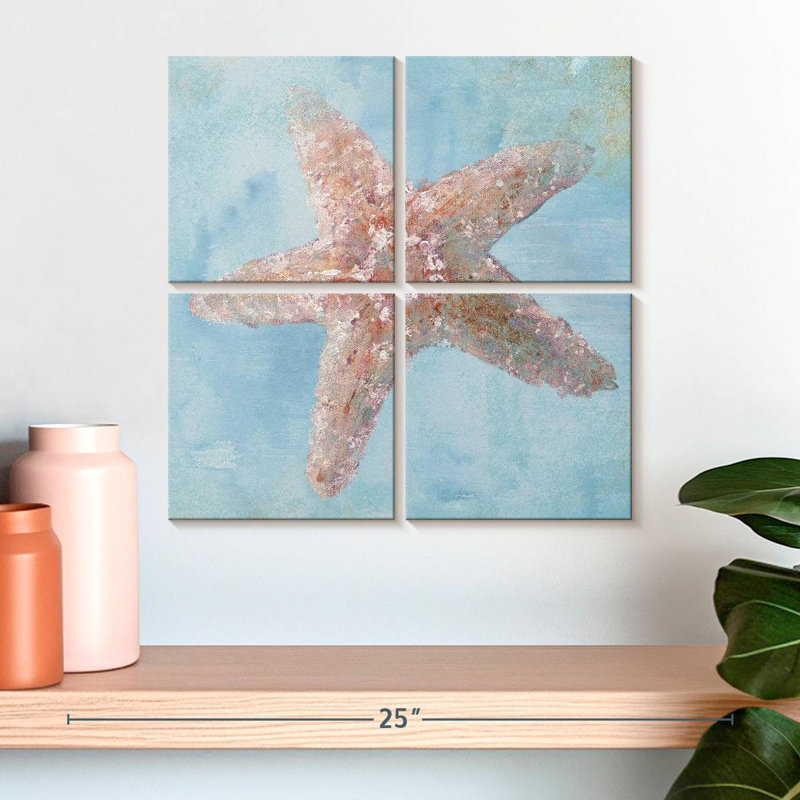 Brampt Treasures From The Sea VI, H 18 po x l 18 po