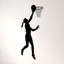 Adhésif décoratif basketball-896480175