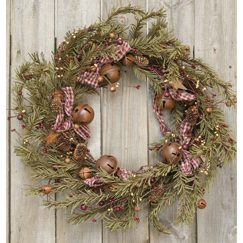 Faux Pine 22'' Wreath
