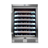 Whynter Elite 24'' width Spectrum Lightshow 54 Bottle Built-In Wine Refrigerator with Touch Control