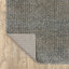 Tapis bleu / gris Zenel-105710223