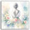 «Garden Reverie Woman», reproduction sur toile tendue