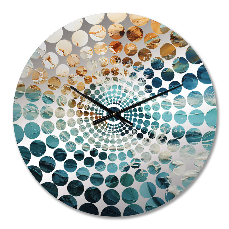 Errazi - Horloge murale océan, Médium