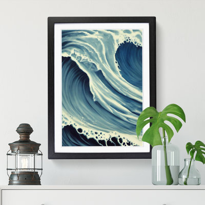 Seascape Ocean Spray - Single Picture Frame Painting