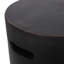 Pièce décorative d'extérieur en béton avec style - Structure cylindrique simple et charmante pour table d'appoint