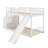 Twin Over Twin Bunk Bed With Convertible Slide And Stairway-1766557316