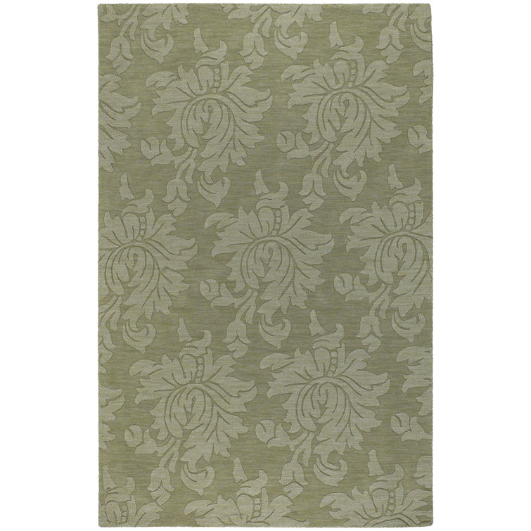 Ardal Wool Floral Indoor Rug