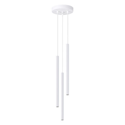 Bjarnhild 3 - Light Stainless Steel Pendant