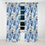 Motif tropical azur Oasis II - rideau floral - rideau occultant floral - 1 panneau-107545777