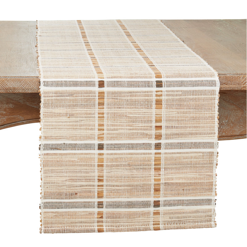 Rectangular Striped Table Runner