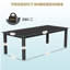 Table de salle à manger d'extérieur pour terrasse 75,5 po-1395146875