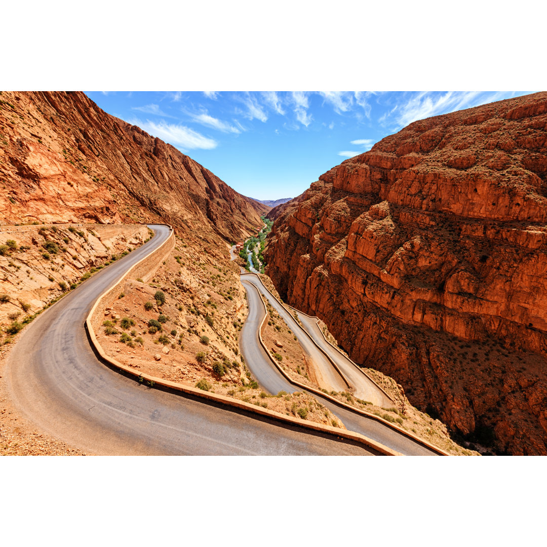 Todra Gorge von Hadynyah - Kunstdrucke auf Leinwand