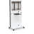 MooreCo Media Space Mobile Flat Panel TV Floor Stand Mount