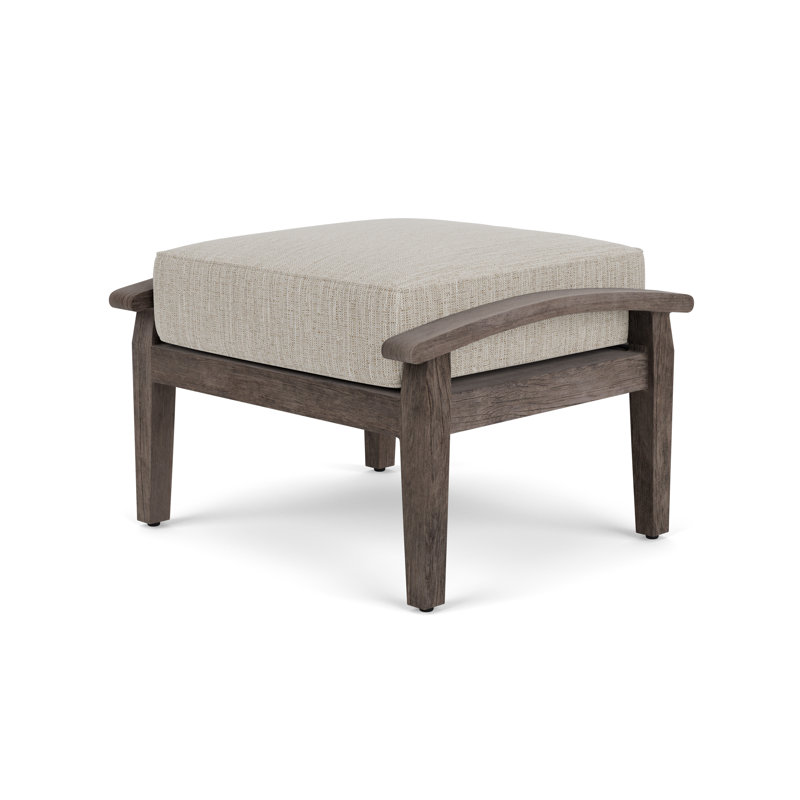 Frontier Outdoor Ottoman, Friendly Flax