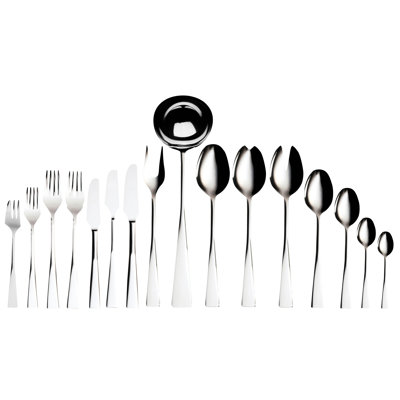Italia Flatware Set - 151 Pieces - Stainless Steel