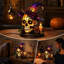 Décoration d'Halloween, veilleuse d'Halloween, lampe chapeau de sorcière-1988600039