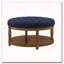Upholstered Tufted Linen Ottoman Coffee Table-194750475-194750477