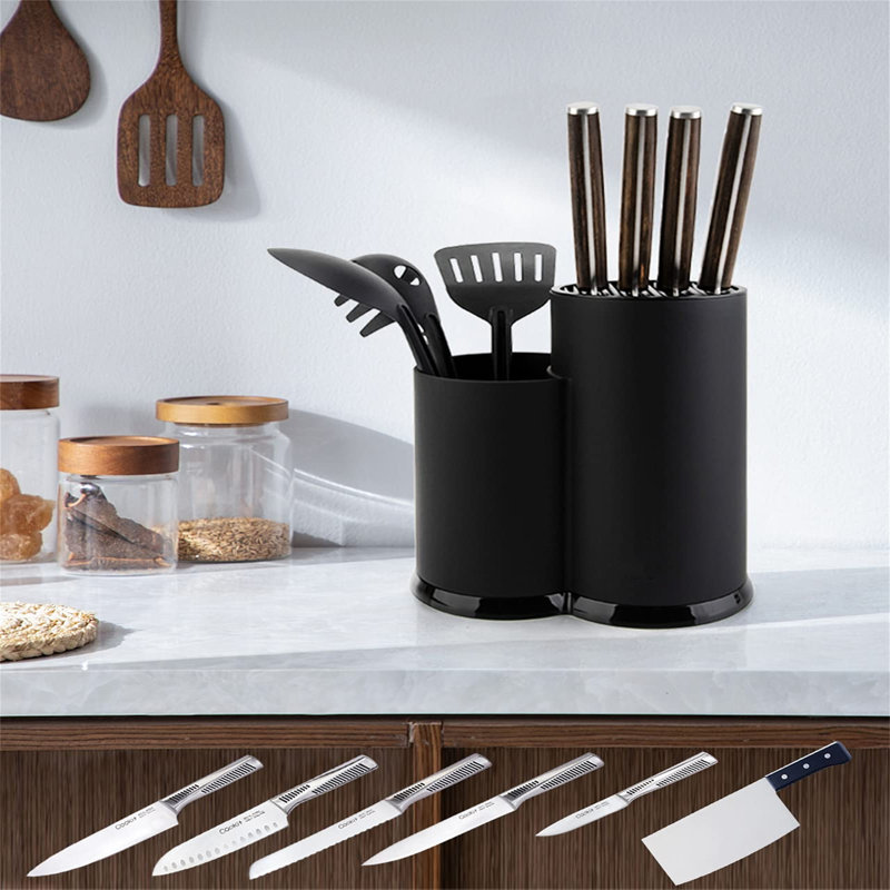 Fleur De Lis Living Tim Knife Block