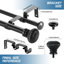 Sigmund Adjustable 0.62'' Double Curtain Rod-807281209-807281211
