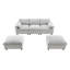 Canapé modulaire 86,5 po Chenille-695984528