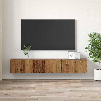 TV Cabinet 3 Pcs 60 X 30 X 30 Cm Engineered Wood