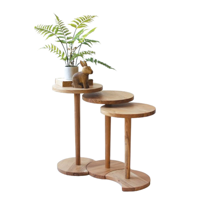 Ryzer Solid Wood Nesting Tables