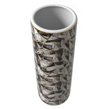 24" Abstract Green & Gold Umbrella Stand
