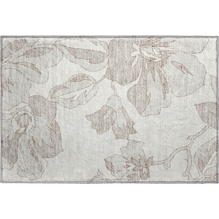 Premium Machine Washable Prisco Ivory Rug