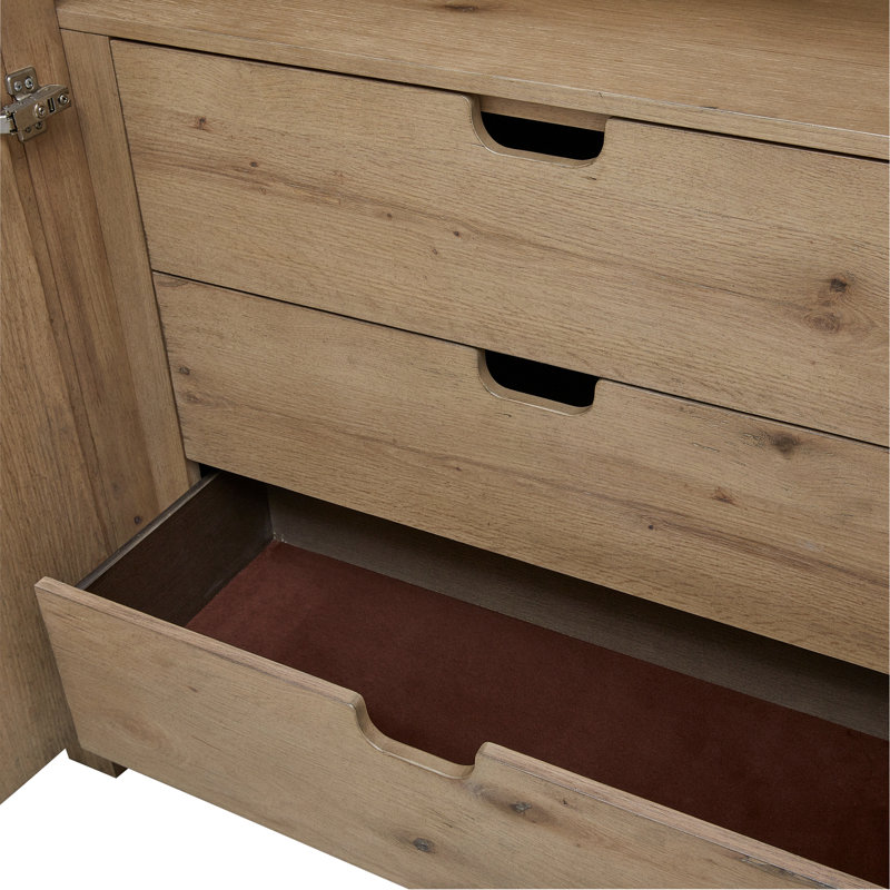 Armoire en chêne noueux anglais
