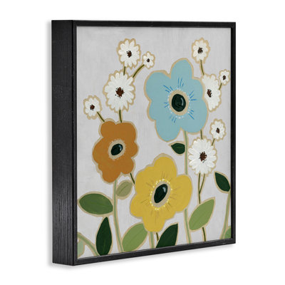 Fleurs de couleurs primaires, art giclée par Carol Robinson