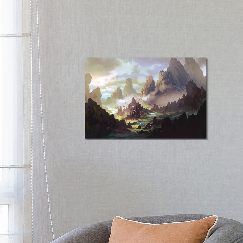 The Land Of Ar - Kinuth by Ferdinand Ladera - Wrapped Canvas Print, 66.04 cm H x 45.72 cm W