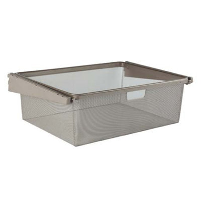 Panier en grillage Adiyah pour système de garde-robe modulaire