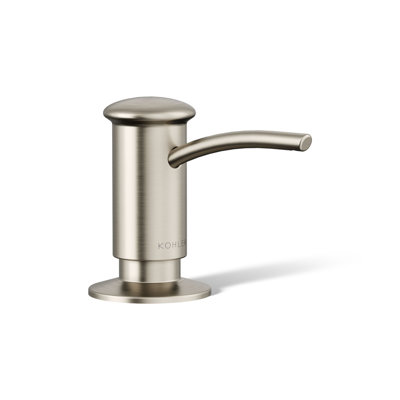 Contemporary Design Refillable Soap Dispenser, Lotion Dispenser for Bathroom or Kitchen