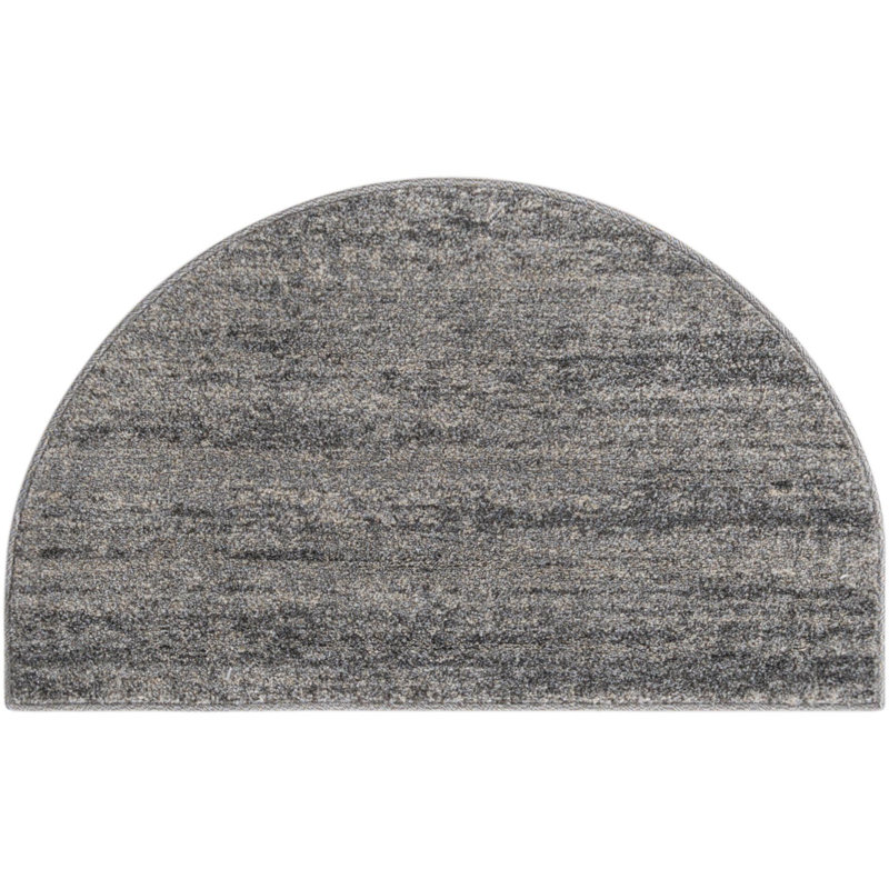 Tapis Hearth Desdemona, Demi-cercle 2 pi 2 po x 3 pi 7 po